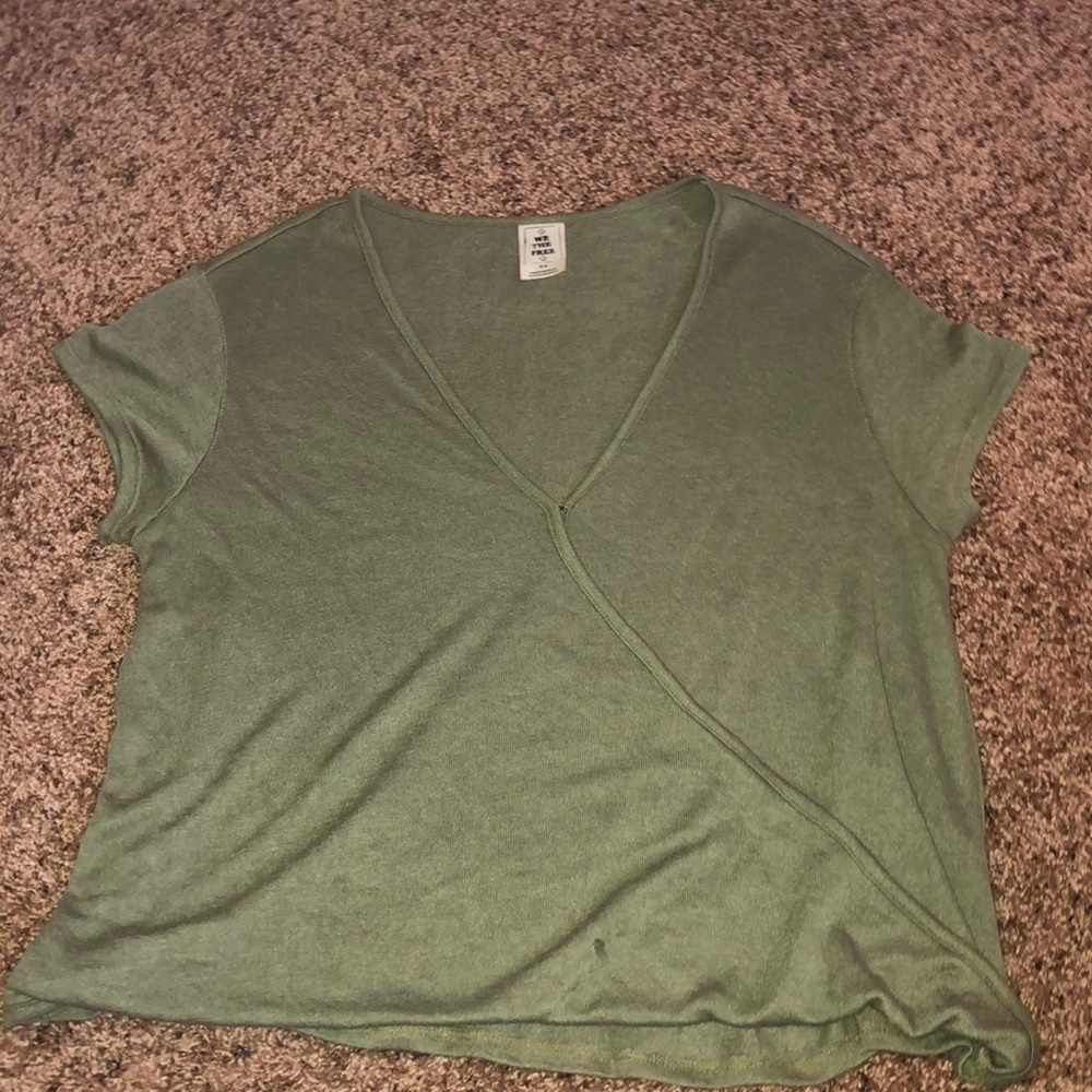Free people short sleeve top